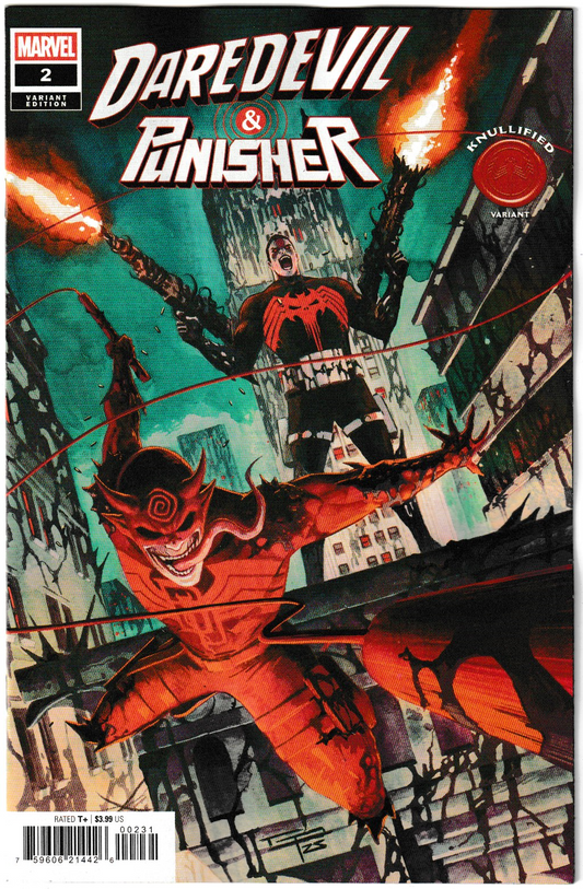 DAREDEVIL/PUNISHER: THE DEVIL'S TRIGGER #2 GERMAN PERALTA KNULLIFIED VARIANT