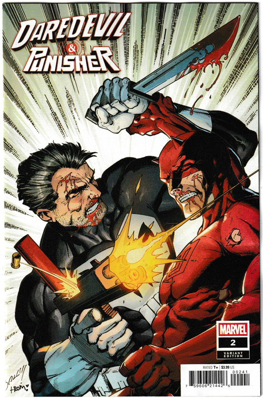 DAREDEVIL/PUNISHER: THE DEVIL'S TRIGGER #2 MARK BAGLEY VARIANT