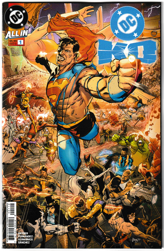 DC K.O. #1 (OF 5) Cover A 2nd Printing (DC Comics 2025)