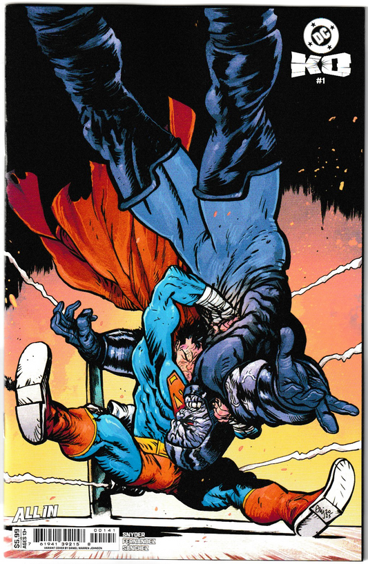 DC K.O. #1 (OF 5) Cover C Daniel Warren Johnson Card stock Variant (DC Comics 2025)
