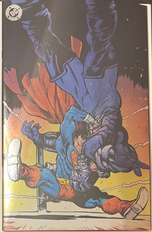 DC K.O. #1 (OF 5) Cover C Daniel Warren Johnson Foil Variant (DC Comics 2025) (Blind Bag Foil Variant)