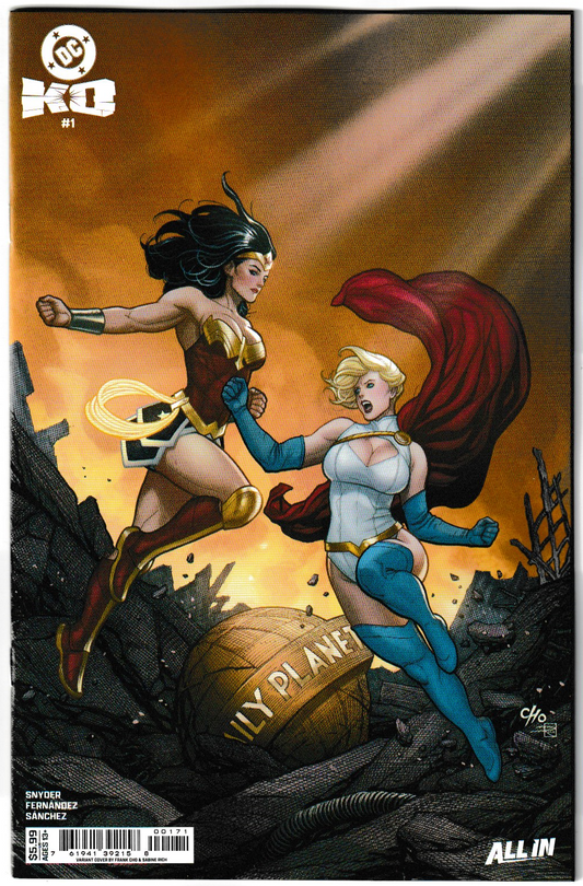 DC K.O. #1 (OF 5) Cover D Frank Cho Card stock Variant (DC Comics 2025)