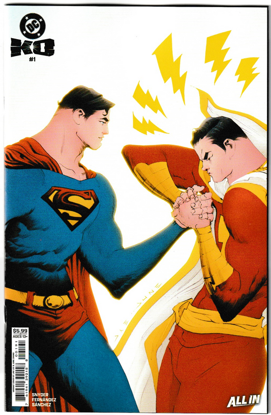DC K.O. #1 (OF 5) Cover E Jae Lee Card stock Variant (DC Comics 2025)
