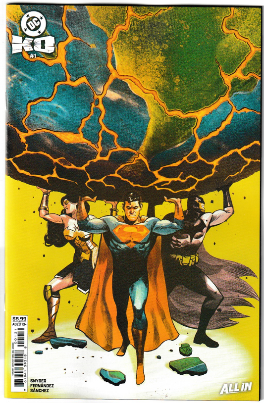 DC K.O. #1 (OF 5) Cover F Mike Del Mundo Card stock Variant (DC Comics 2025)