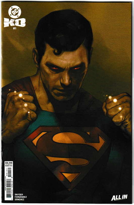 DC K.O. #1 (OF 5) Cover G Ben Oliver Face-Off Card stock Variant (DC Comics 2025)