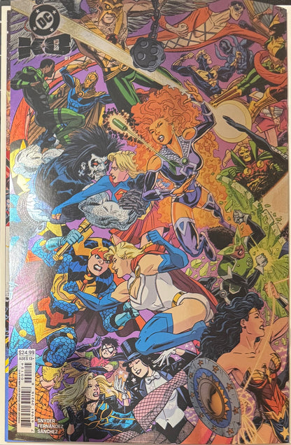 DC K.O. #1 (OF 5) Cover L Scott Koblish DC Showcase wraparound Foil Variant (DC Comics 2025)
