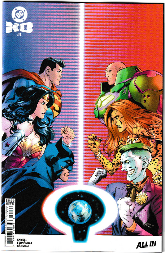 DC K.O. #1 (OF 5) Cover O Greg Capullo Card stock Variant (DC Comics 2025)