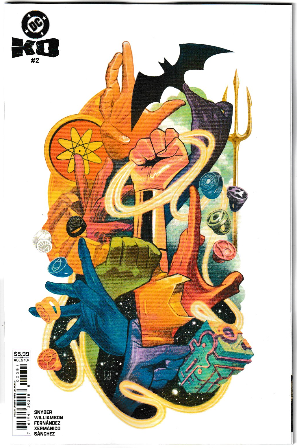 DC K.O. #2 (of 5) Cvr C Mike Del Mundo Card Stock Var (DC Comics 2025)