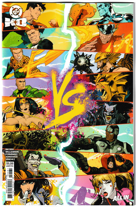 DC K.O. #2 (of 5) Cvr G Dan Mora Bracket Card Stock Var (DC Comics 2025)