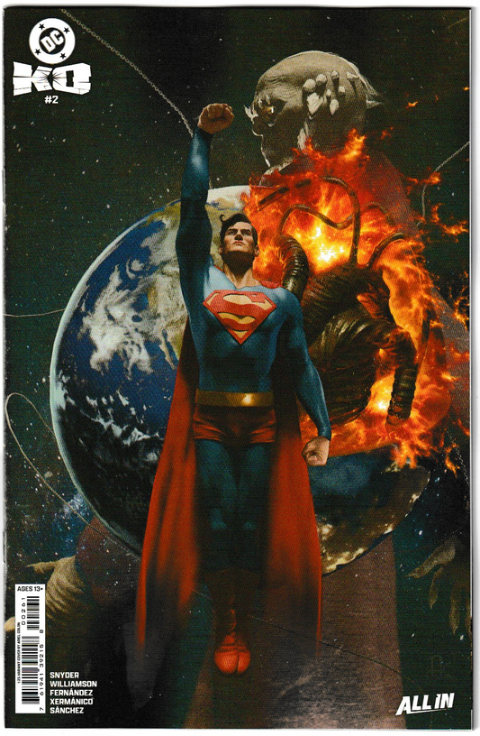 DC K.O. #2 (of 5) Cvr K Inc 1:25 Ariel Colon Card Stock Var (DC Comics 2025)