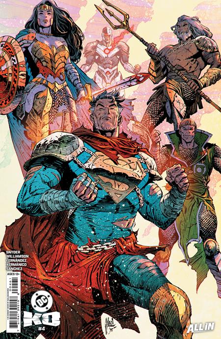DC K.O. #4 (OF 5) CVR K INC 1:25 GUILLEM MARCH CARD STOCK VAR (1st Print)