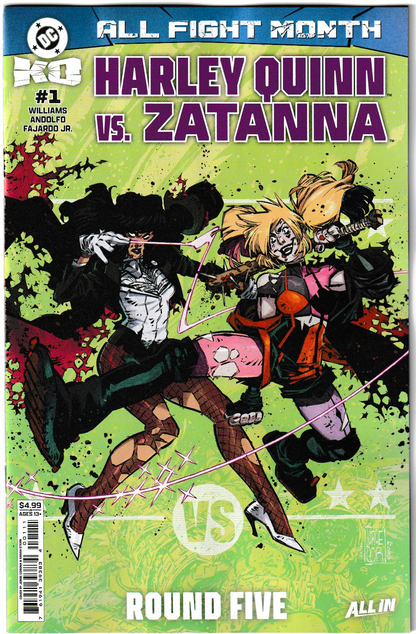 DC K.O. Harley Quinn vs. Zatanna #1 (One Shot) Cvr A (Jorge Corona) DC Comics 2025