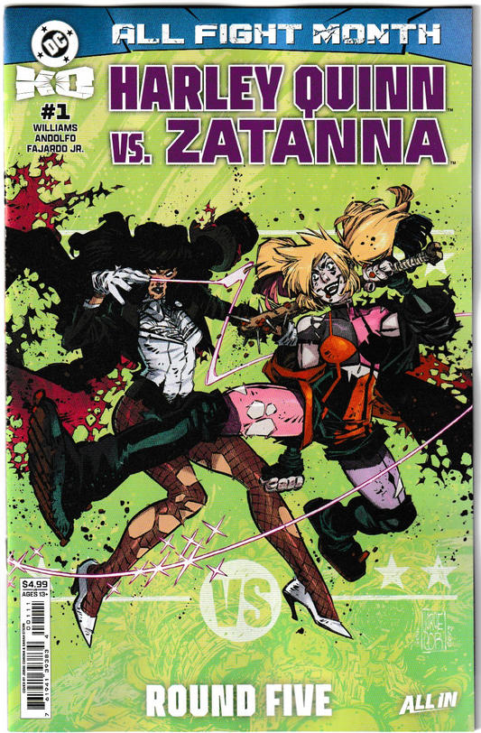 DC K.O. Harley Quinn vs. Zatanna #1 (One Shot) Cvr A (Jorge Corona) DC Comics 2025