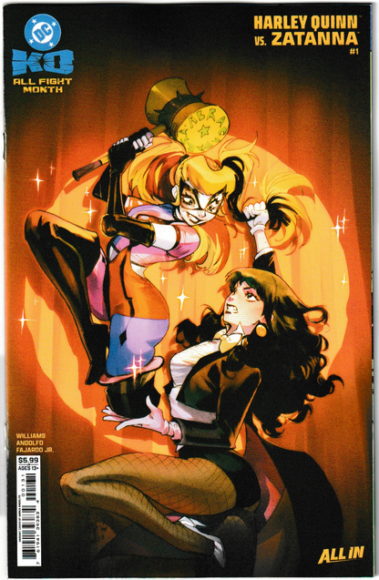 DC K.O. Harley Quinn vs. Zatanna #1 (One Shot) Cvr D (Mirka Andolfo) DC Comics 2025
