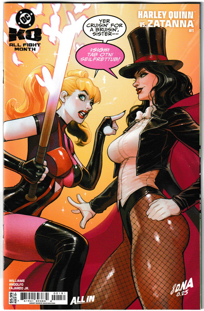 DC K.O. Harley Quinn vs. Zatanna #1 (One Shot) Cvr E (David Nakayama) DC Comics 2025