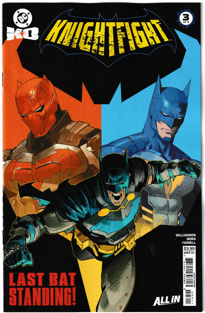 DC K.O. KNIGHTFIGHT #3 (OF 4) Bundle 4 Covers A-D [4 Book Bundle]