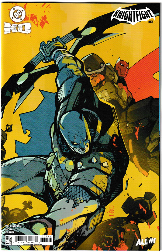 DC K.O. KNIGHTFIGHT #3 (OF 4) CVR B LUDO LULLABI CARD STOCK VAR