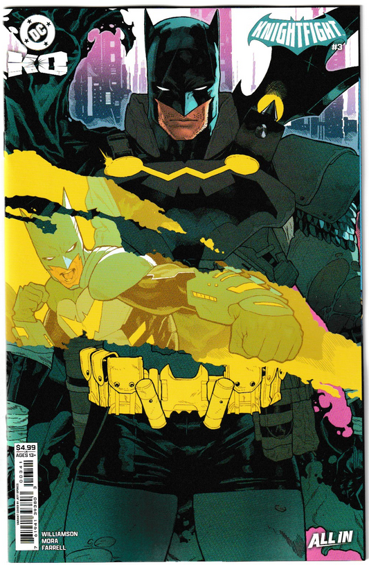 DC K.O. KNIGHTFIGHT #3 (OF 4) CVR C JEFF SPOKES CARD STOCK VAR