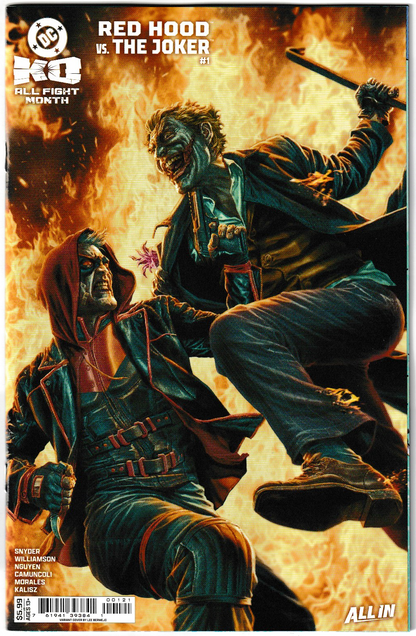 DC K.O. RED HOOD VS JOKER #1 (ONE SHOT) Bundle Covers A-E [5 Book Bundle]