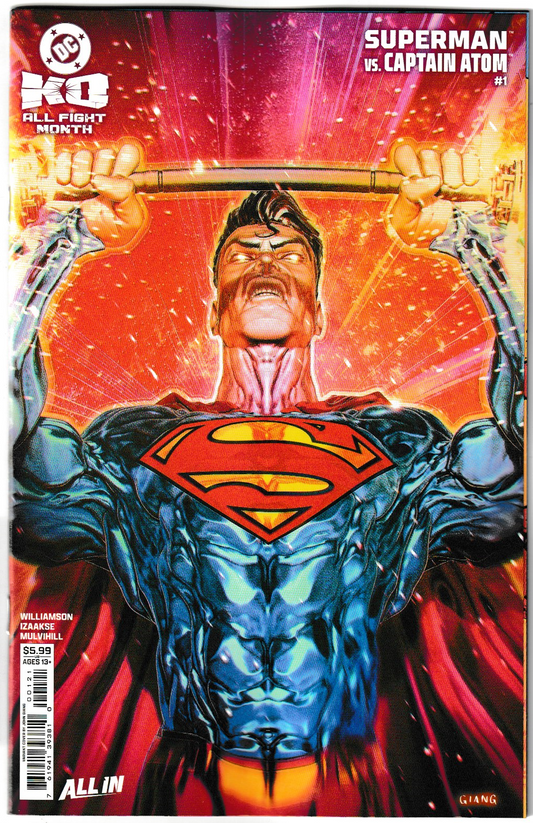 DC K.O. Superman vs. Captain Atom #1 (One Shot) Cvr B (John Giang) DC Comics 2025