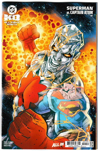 DC K.O. Superman vs. Captain Atom #1 (One Shot) Bundle 5 Covers A-E  1st Print [5 Book Bundle]