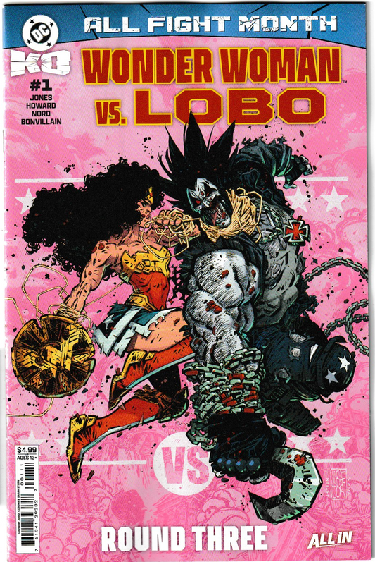 DC K.O. Wonder Woman vs. Lobo #1 (One Shot) Cvr A (Jorge Corona) DC Comics 2025