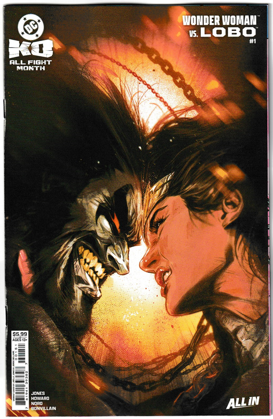 DC K.O. Wonder Woman vs. Lobo #1 (One Shot) Cvr C (Joëlle Jones) Card Stock DC Comics 2025