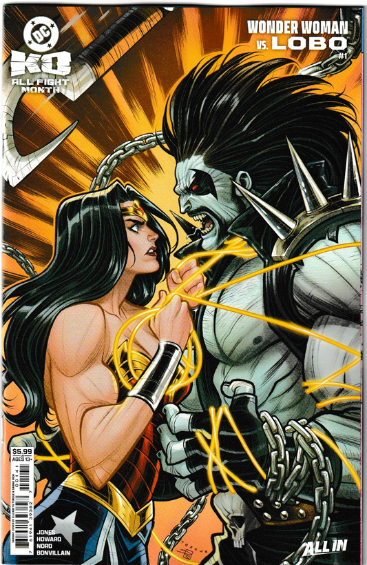 DC K.O. Wonder Woman vs. Lobo #1 (One Shot) Cvr D (Elizabeth Torque) Card Stock DC Comics 2025