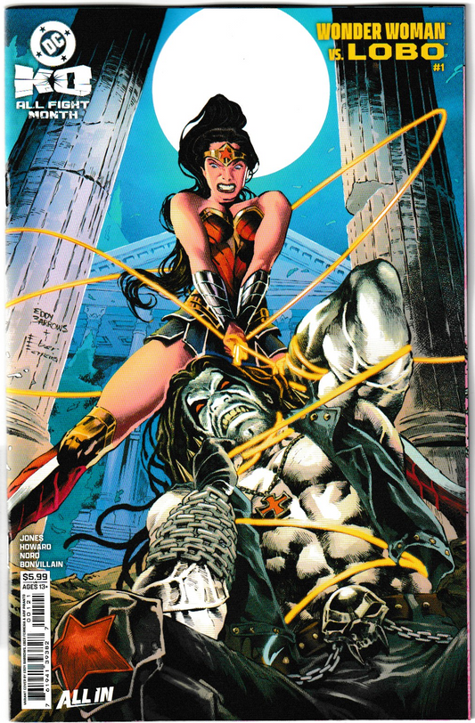 DC K.O. Wonder Woman vs. Lobo #1 (One Shot) Cvr E (Eddy Barrows) Card Stock DC Comics 2025