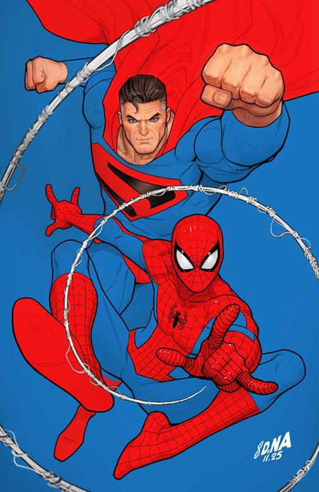 DC/Marvel: Superman/Spider-Man #1 (One-Shot) Card Stock Cover Q David Nakayama Kingdom Come Superman & Spider-Man