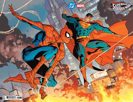 DC/Marvel: Superman/Spider-Man #1 (One-Shot) Card Stock Cover X Jorge Jimenez Wraparound Cardstock [SIGNED BY TOM KING]