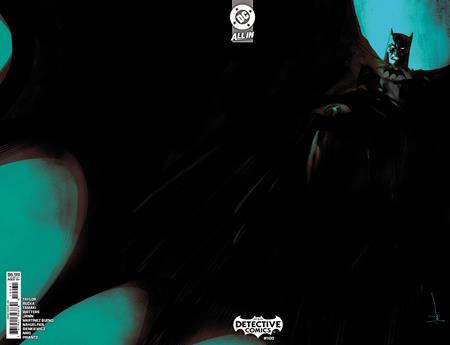 Detective Comics #1100 Cover B Jock Wraparound Card Stock Variant (DC Comics, 2025)