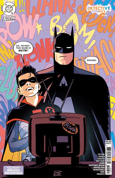 Detective Comics #1100 Cover E Bruno Redondo Artist Spotlight Card Stock Variant (DC Comics, 2025)