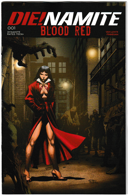 DIENAMITE BLOOD RED #1 Bundle 5 Covers A-E 1st Print [5 Book Bundle]