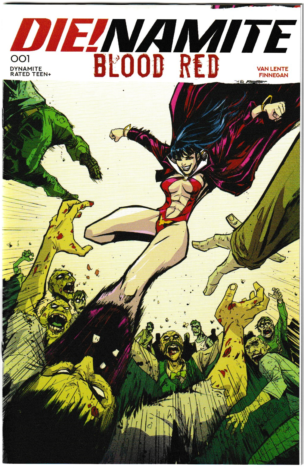 DIENAMITE BLOOD RED #1 Bundle 5 Covers A-E 1st Print [5 Book Bundle]