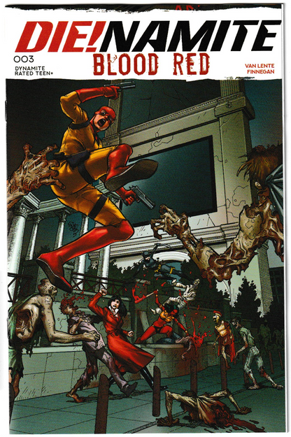 DIENAMITE BLOOD RED #3 CVR A EJ SU 1st Print