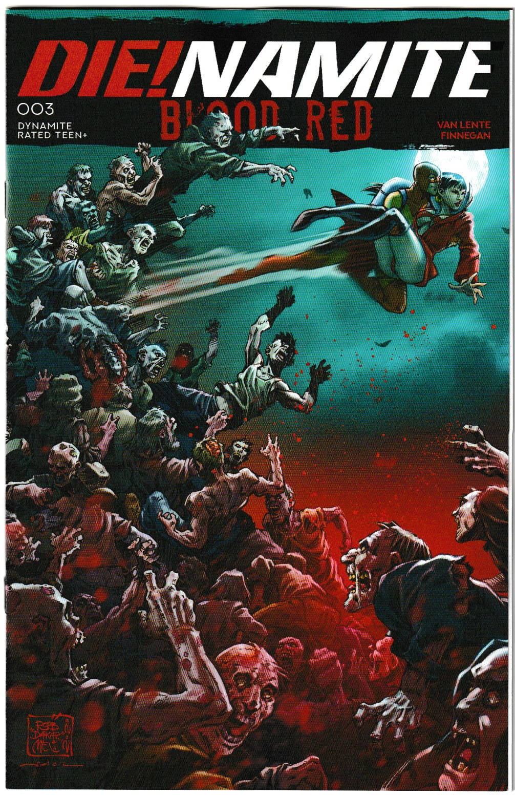 DIENAMITE BLOOD RED #3 CVR B ROBERTO MELI VAR 1st Print