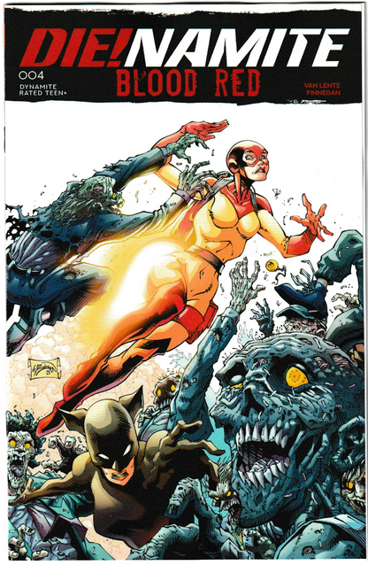 DIENAMITE BLOOD RED #4 Bundle 4 Covers A-D [4 Book Bundle]