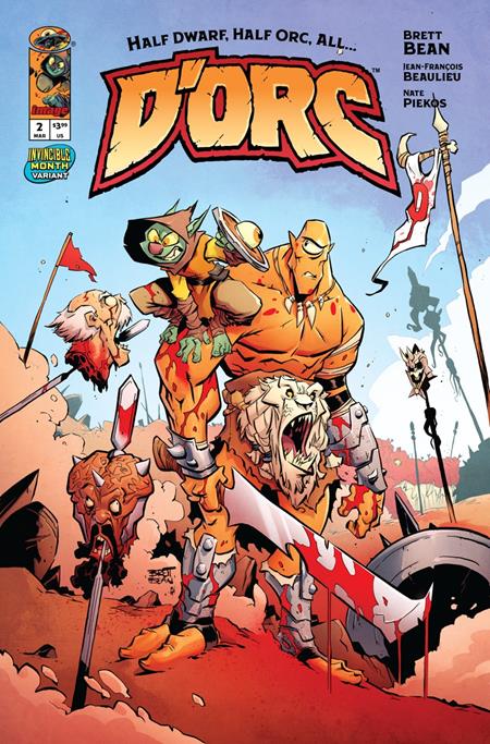 DORC #2 CVR C BRETT BEAN INVINCIBLE TEAM UP VAR (1st Print) [10 Book Bundle]