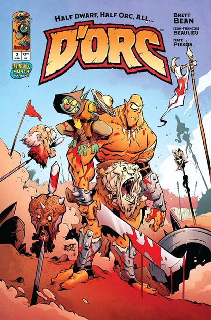 DORC #2 CVR C BRETT BEAN INVINCIBLE TEAM UP VAR (1st Print) [10 Book Bundle]