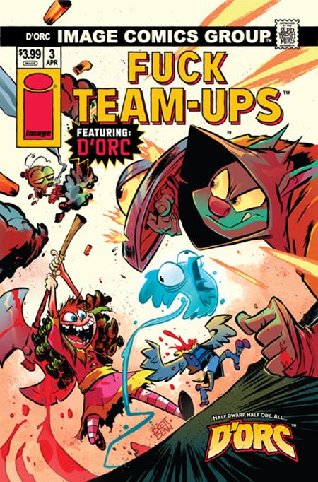 DORC #3 CVR D BRETT BEAN I HATE FAIRYLAND TEAM UP NSFW VAR (Mature, 1st Print)