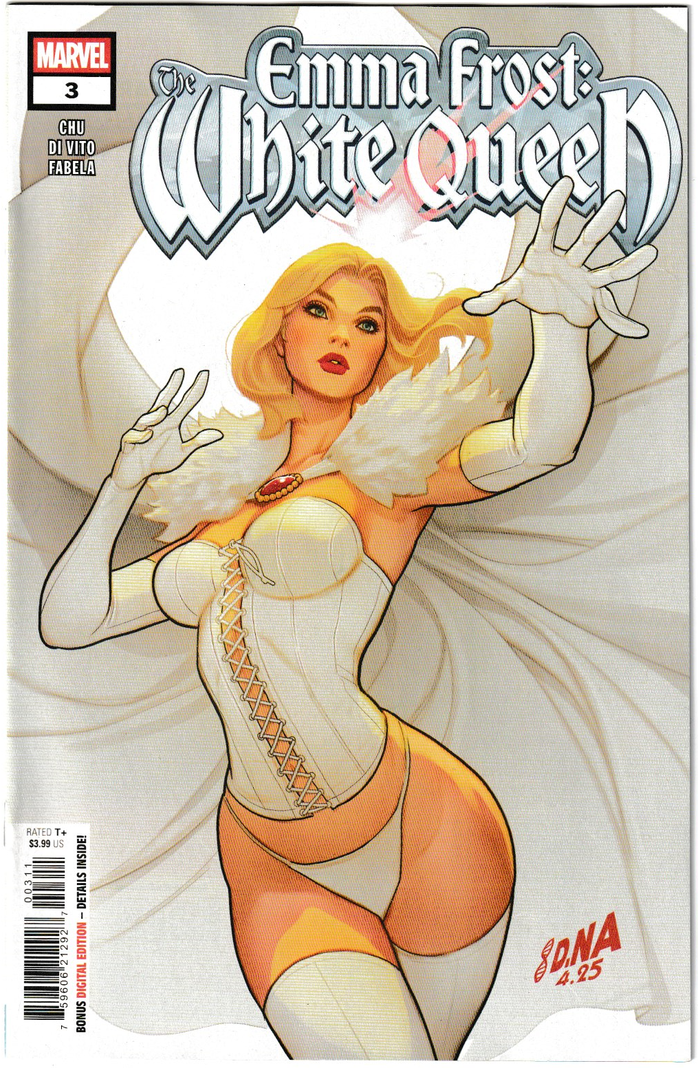 Emma Frost: The White Queen #3 (1st Print, David Nakayama Cover A, NM/NM+)