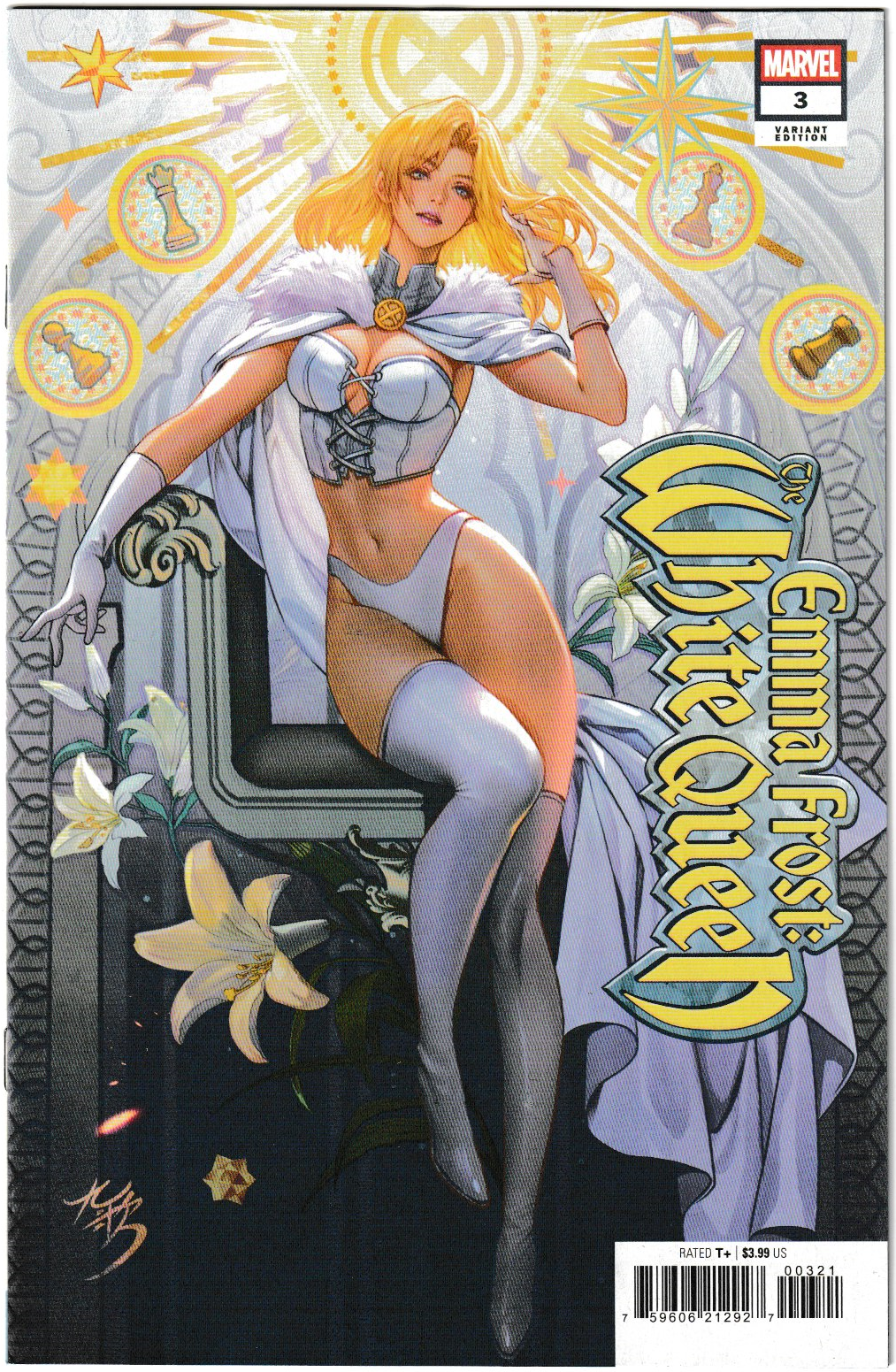 Emma Frost: The White Queen #3 (1st Print, Fanyang Emma Frost Variant) (NM/NM+)