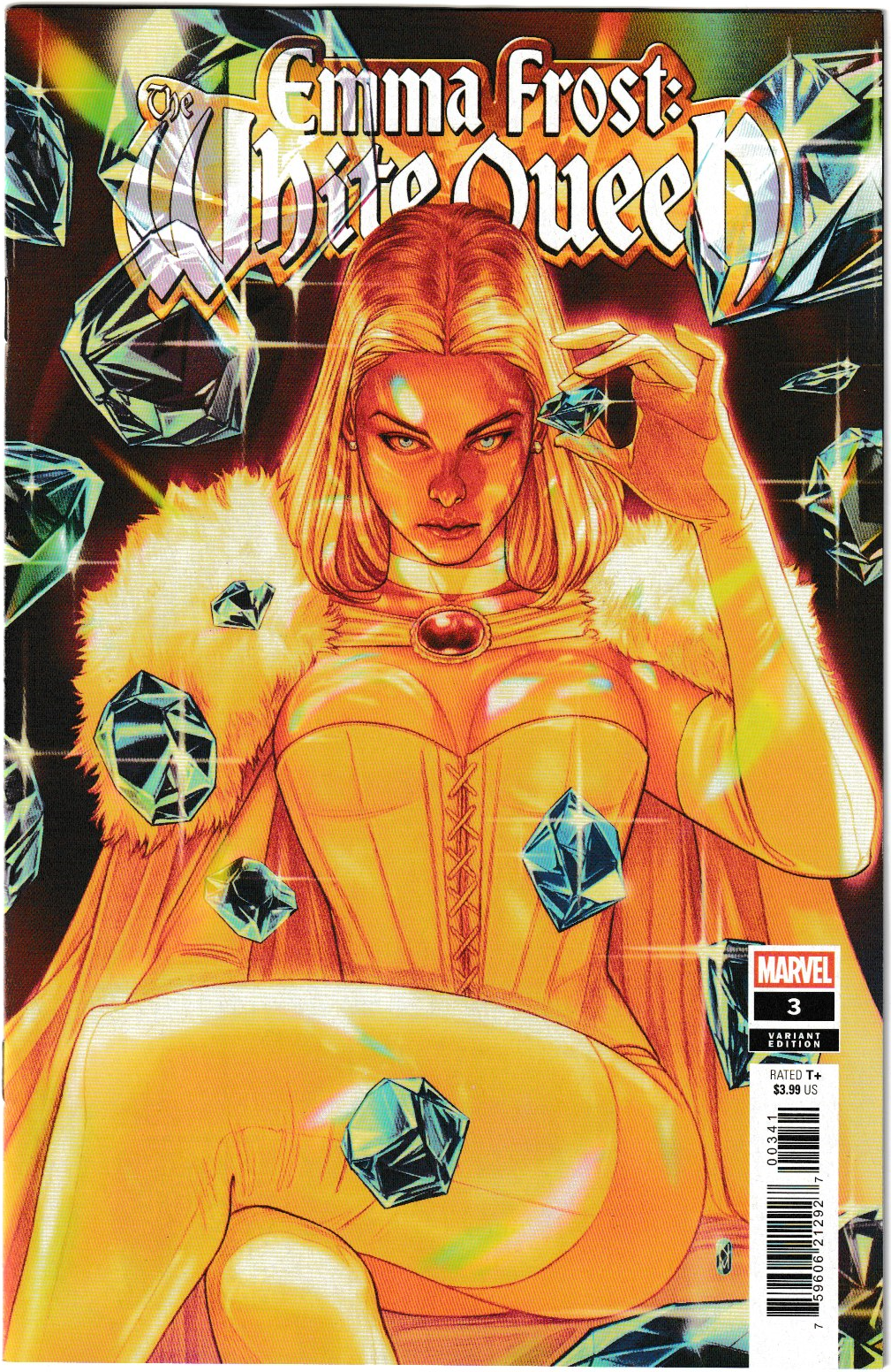 Emma Frost: The White Queen #3 (1st Print, Nimit Malavia Variant) (NM/NM+)