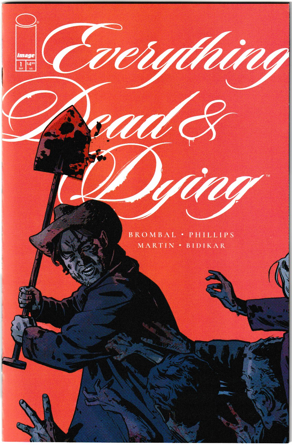 Everything Dead & Dying #1 (of 5) Cover B Jacob Phillips Shovel Variant (MR) (NM/NM+)