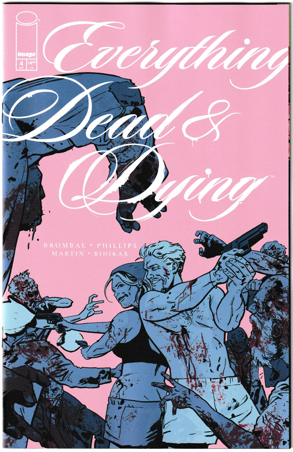 Everything Dead & Dying #4 (of 5) Cover B Jacob Phillips Pink Variant (MR)