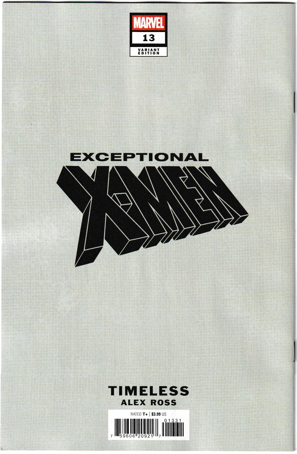 Exceptional X-Men ##13 (2025) Alex Ross Timeless Virgin Variant (NM/NM+)