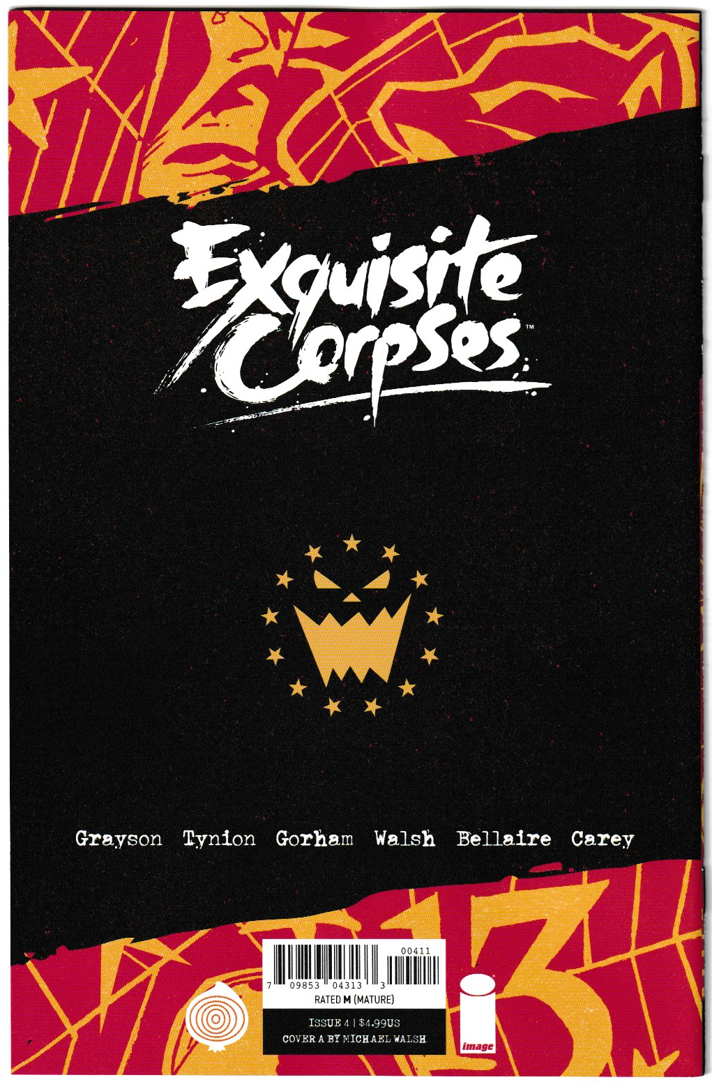 Exquisite Corpses #4 Cover A Michael Walsh (Image Comics, 2025) (NM/NM+)