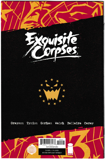 Exquisite Corpses #4 Cover B Adam Gorham Variant (Image Comics, 2025) (NM/NM+)
