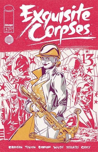 Exquisite Corpses #4 Cover C Michael Walsh Polybagged & Playing Card Variant (Image Comics, 2025)